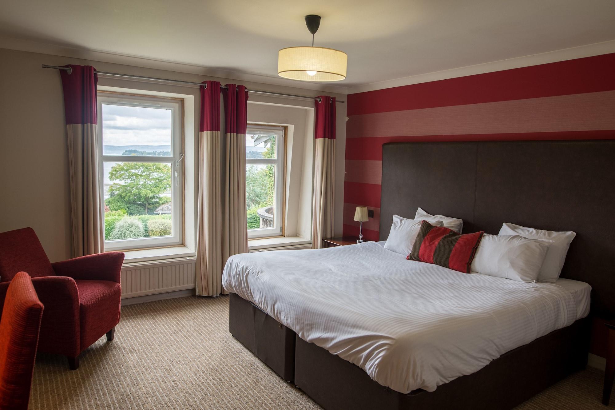 Rosslea Hall Hotel Rhu Exterior foto