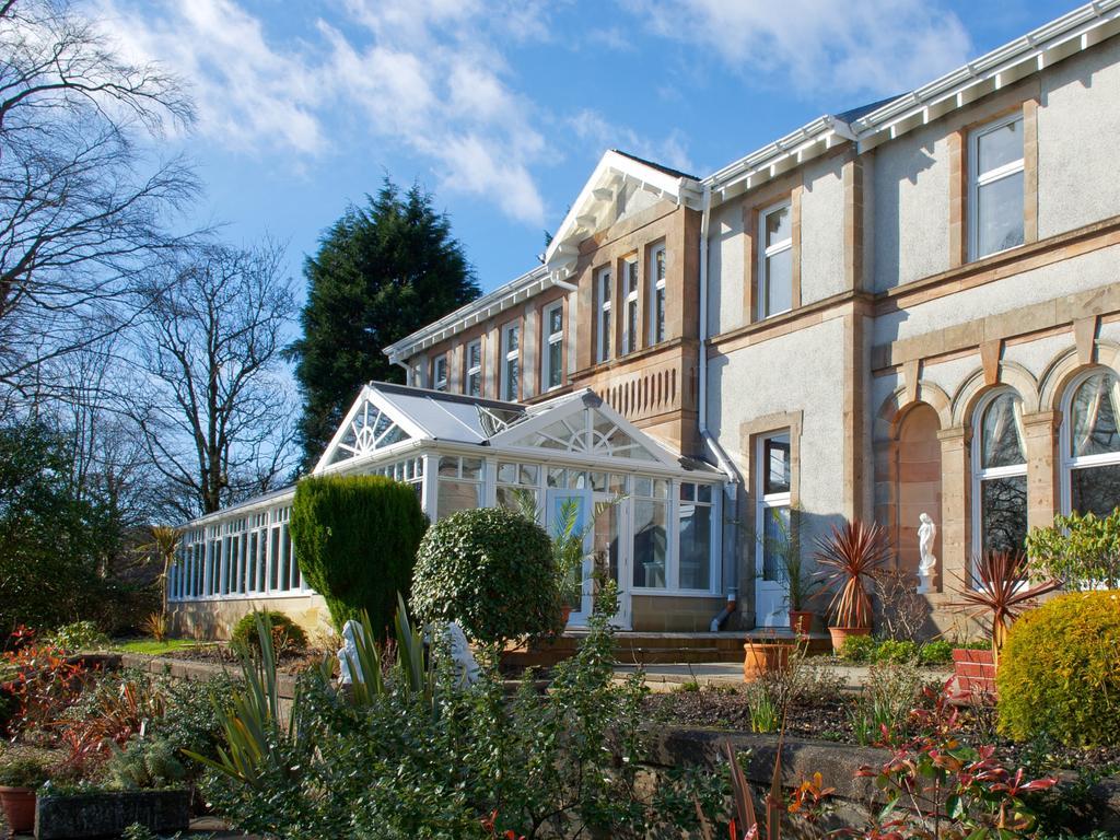 Rosslea Hall Hotel Rhu Exterior foto